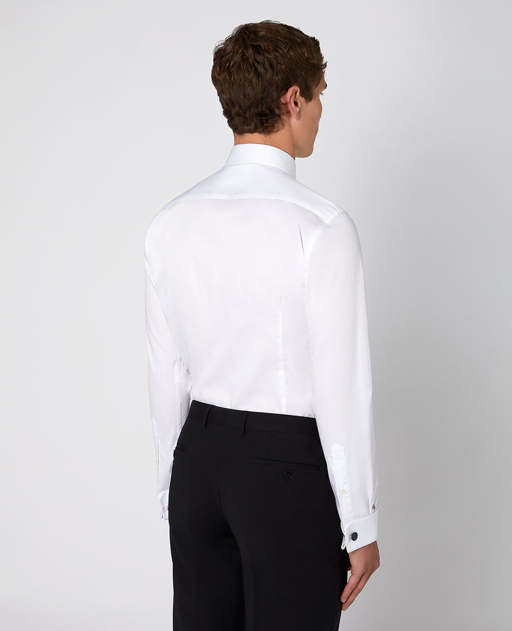 Image for REMUS WHITE DOUBLE CUFF SHIRT | Remus Uomo | Morans Menswear