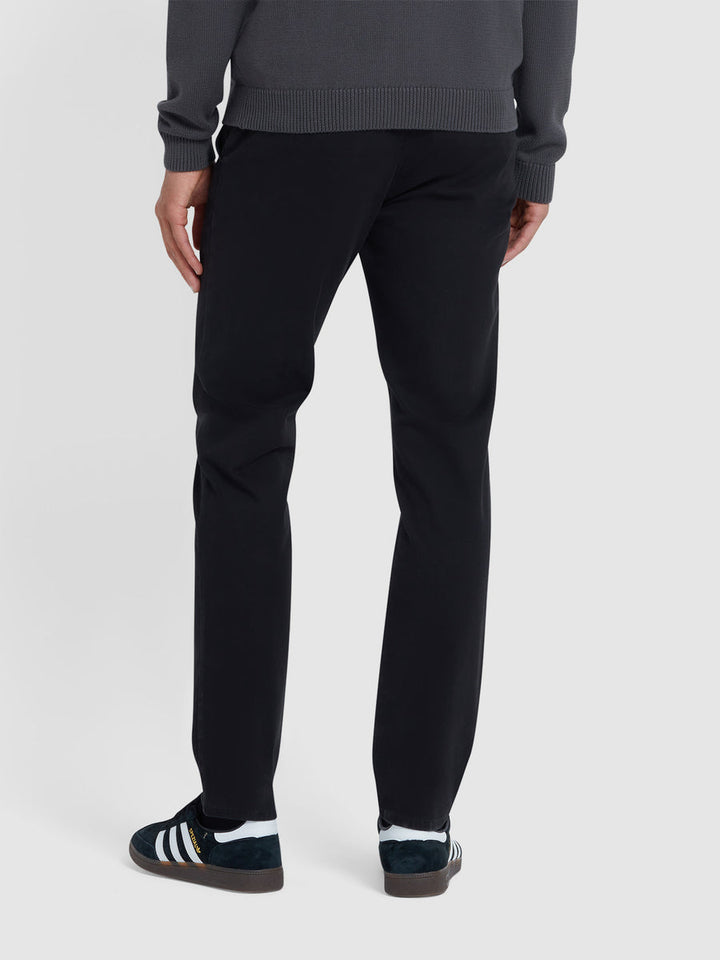 Image for FARAH ELM TWILL BLACK CHINOS | Farah | Morans Menswear