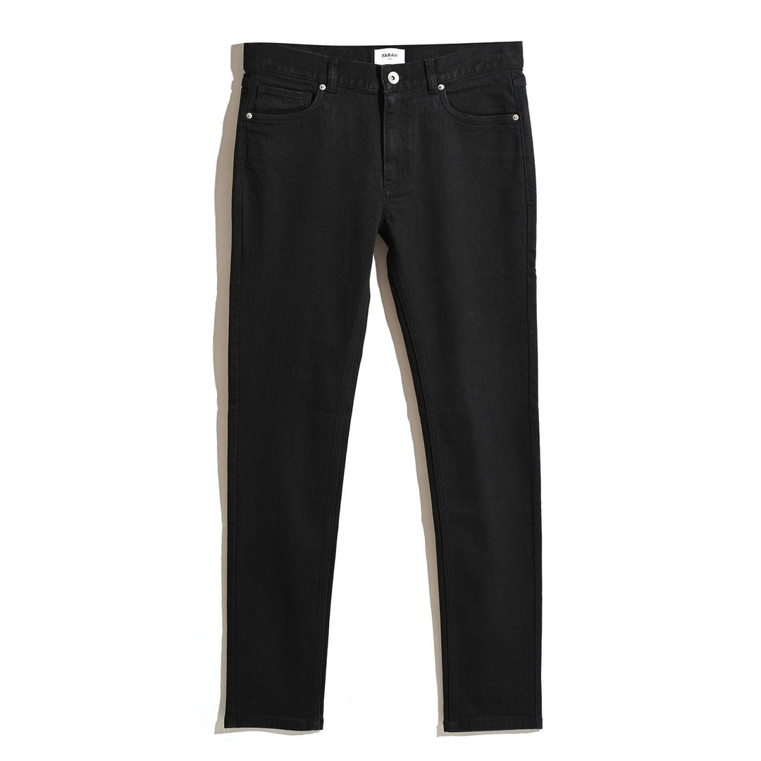 Image for FARAH SKINNY BLACK SLIM DENIMS | Farah | Morans Menswear