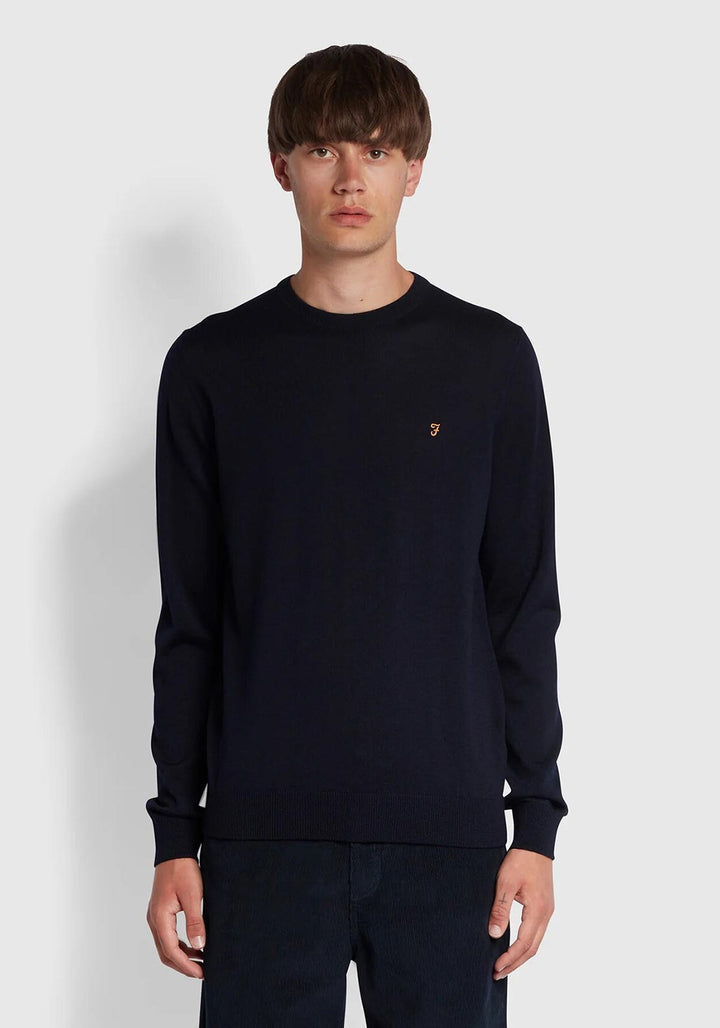 Image for FARAH MULLEN MERINO WOOL SWEATER | Farah | Morans Menswear