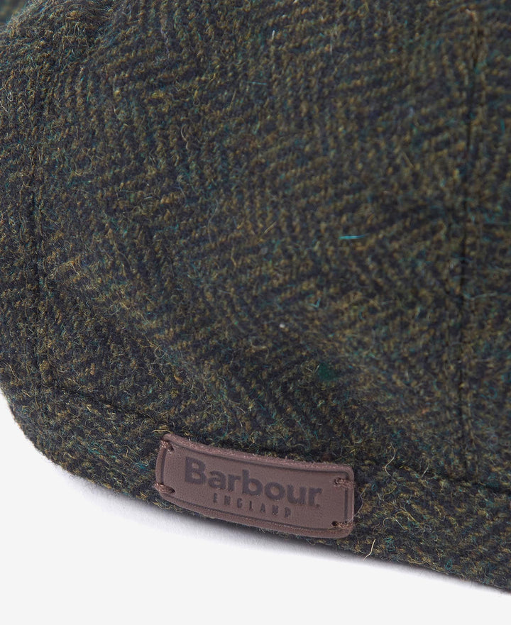 Image for BARBOUR BARLOW OLIVE FLAT CAP | Barbour | Morans Menswear
