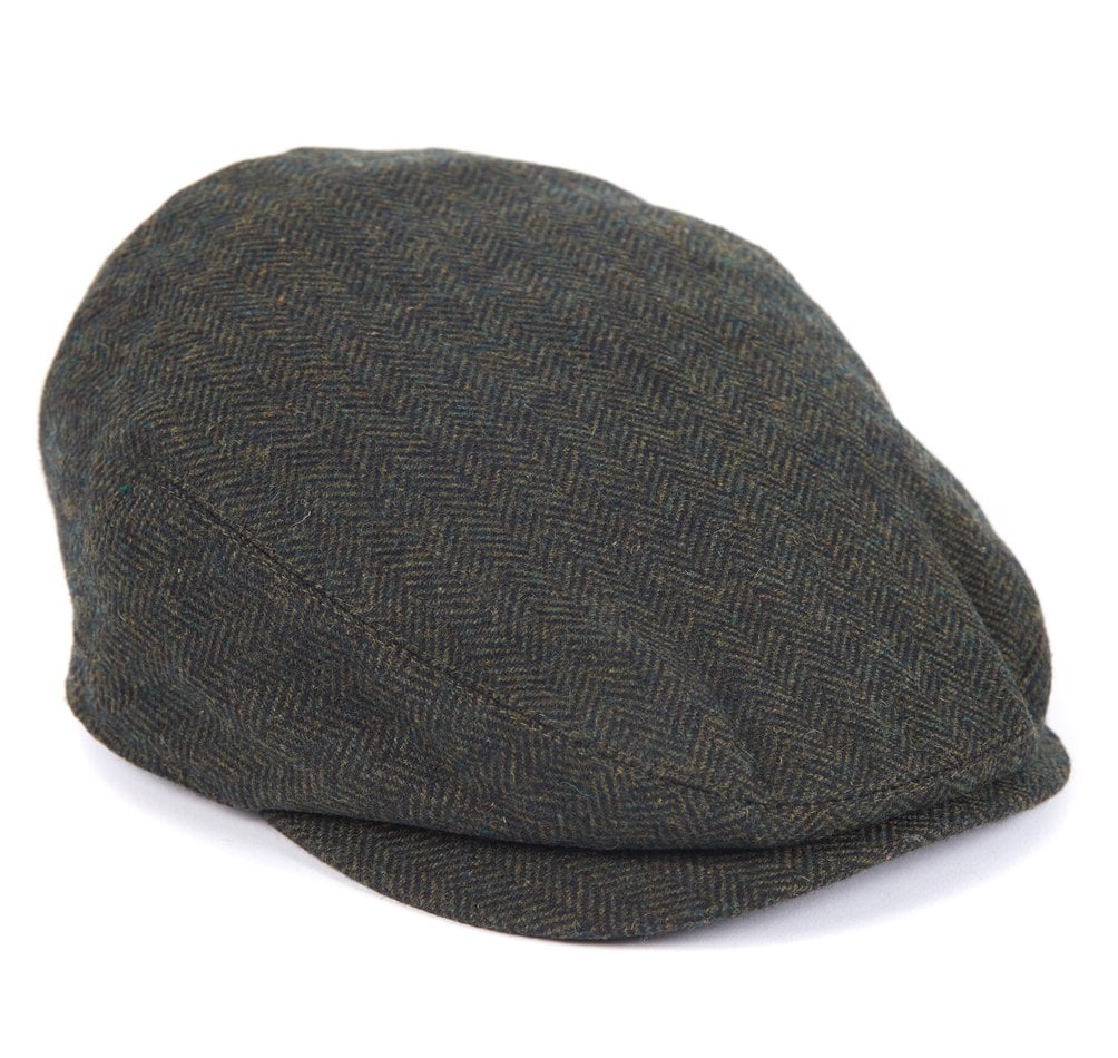 Image for BARBOUR BARLOW OLIVE FLAT CAP | Barbour | Morans Menswear