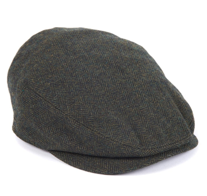 Image for BARBOUR BARLOW OLIVE FLAT CAP | Barbour | Morans Menswear