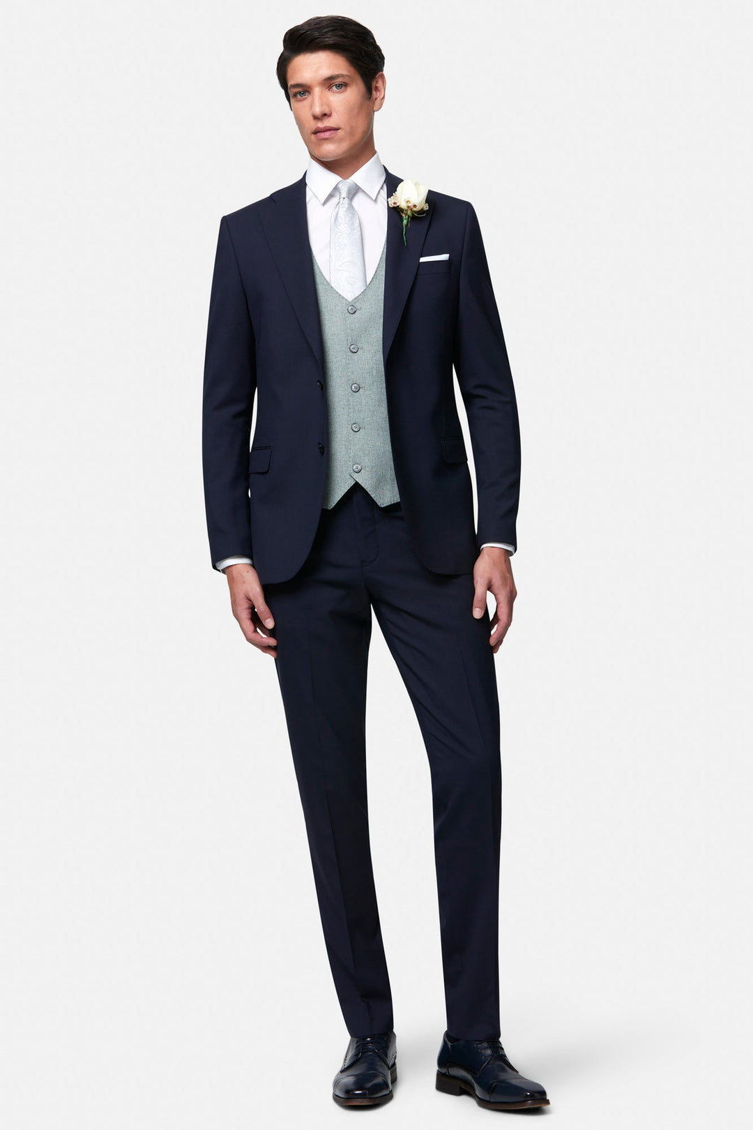 Image for BENETTI ALBERT SAGE WAISTCOAT | Benetti | Morans Menswear
