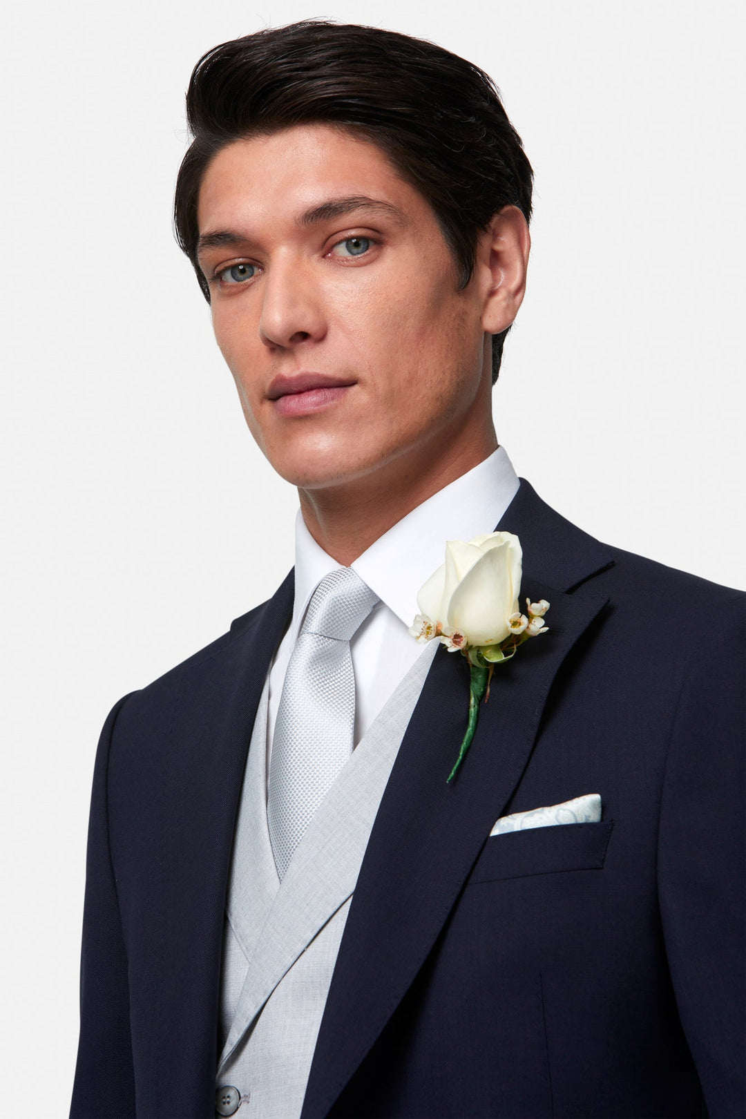 Image for BENETTI ALBERT SILVER WAISTCOAT | Benetti | Morans Menswear