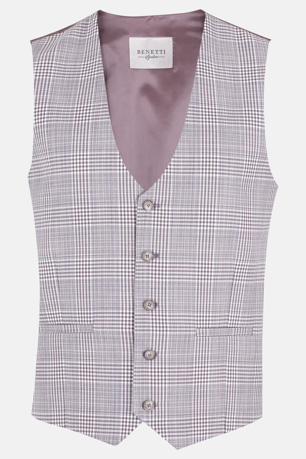 Image for BENETTI JEFF BLUSH WAISCOAT | Benetti | Morans Menswear