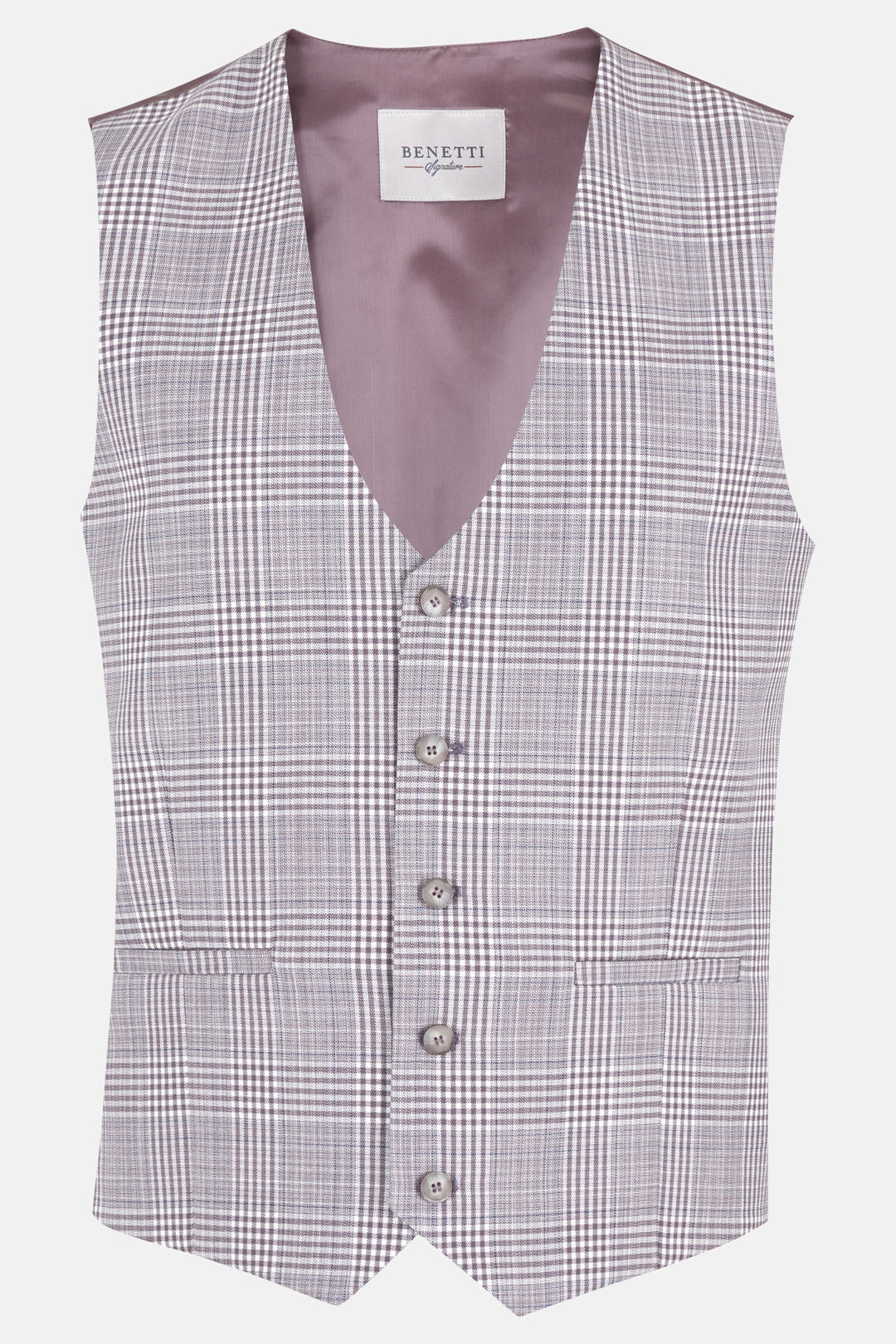 Image for BENETTI JEFF BLUSH WAISCOAT | Benetti | Morans Menswear