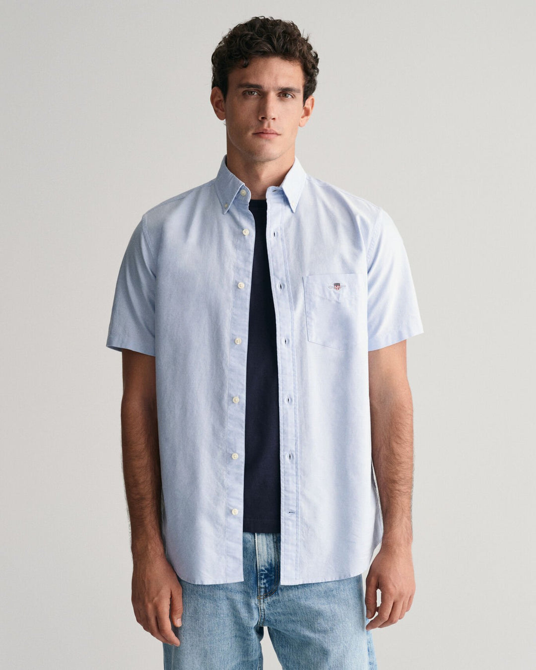 Image for GANT OXFORD SHORT SLEEVE SHIRT | GANT | Morans Menswear