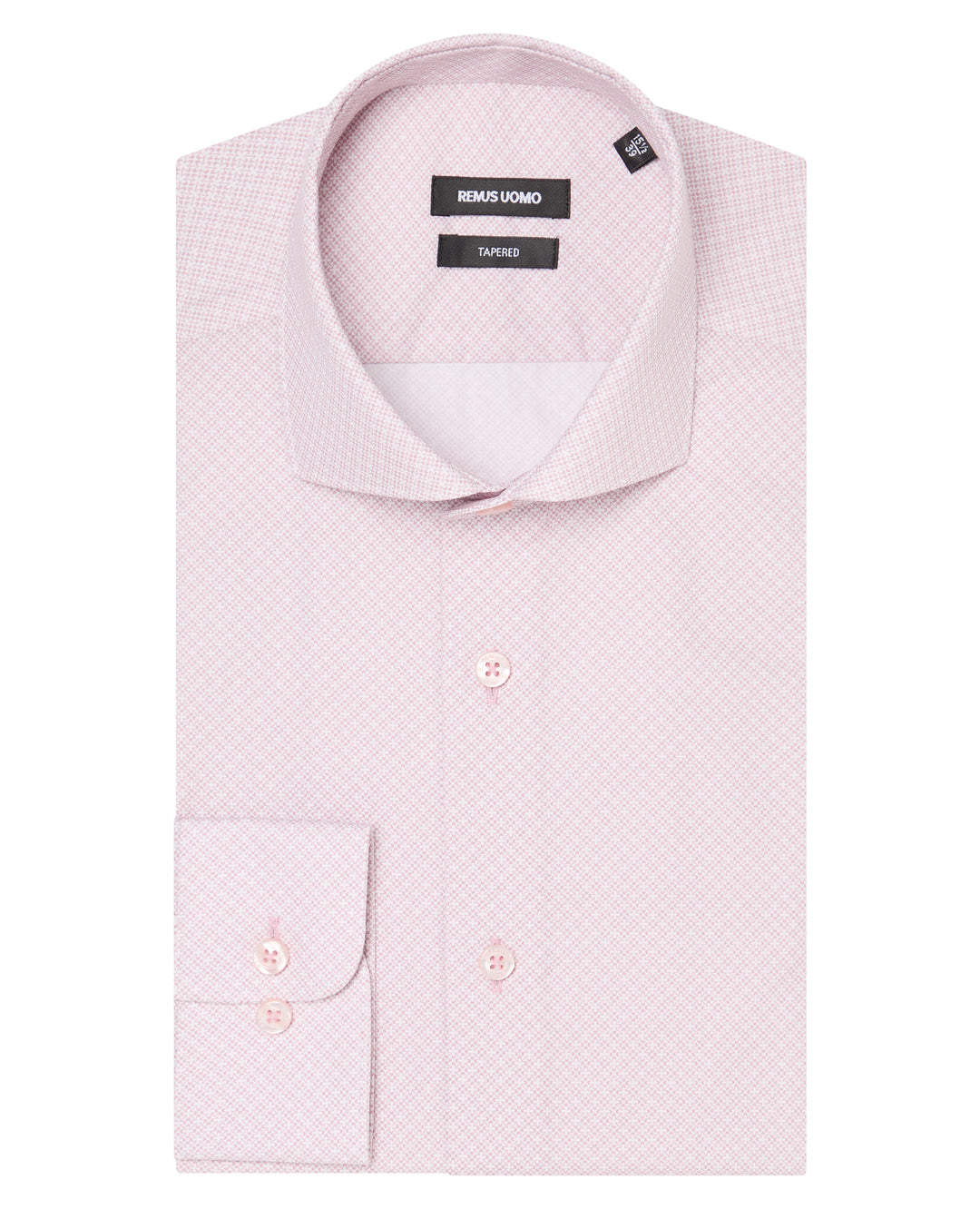 Image for REMUS FRANK TAPERED PINK SHIRT | Remus Uomo | Morans Menswear