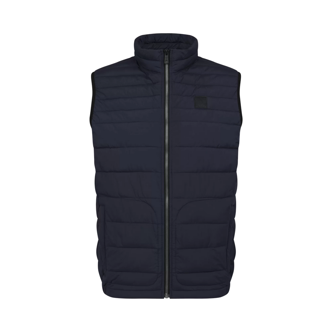 Image for BUGATTI MENS NAVY GILET | Bugatti | Morans Menswear