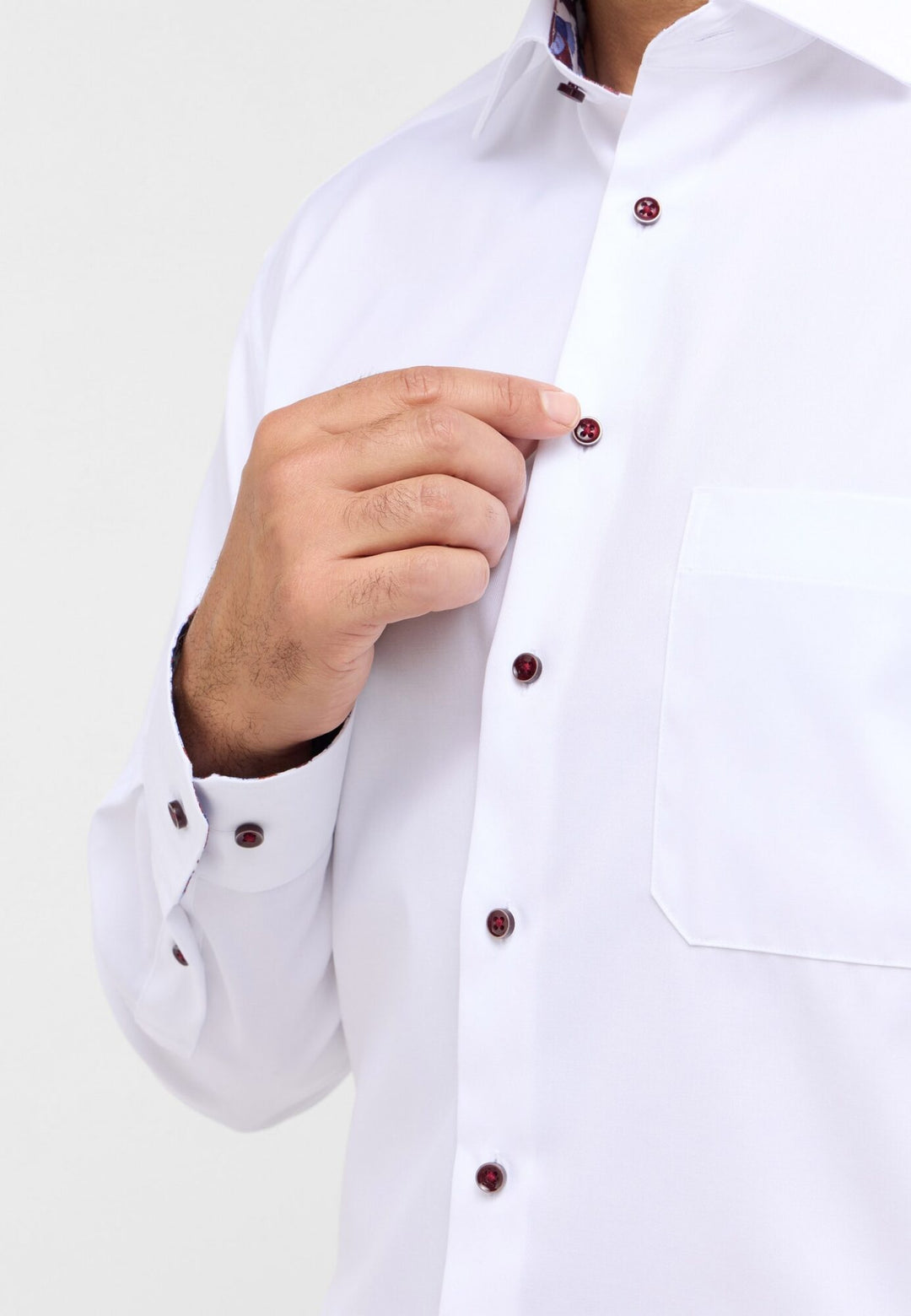 Image for ETERNA WHITE REGULAR FIT SHIRT | Eterna | Morans Menswear