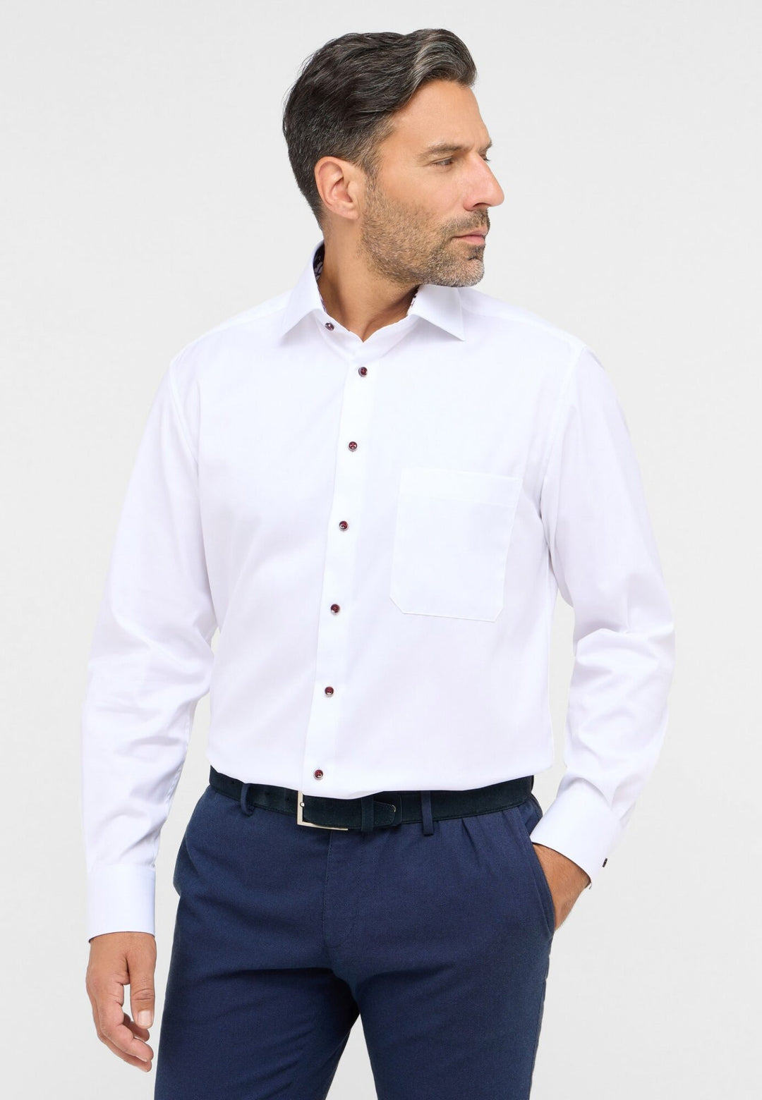 Image for ETERNA WHITE REGULAR FIT SHIRT | Eterna | Morans Menswear