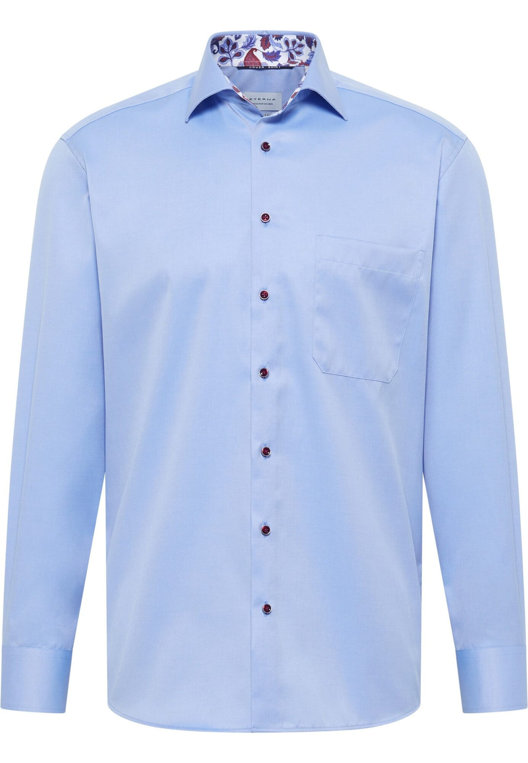 Image for ETERNA BLUE REGULAR FIT SHIRT | Eterna | Morans Menswear