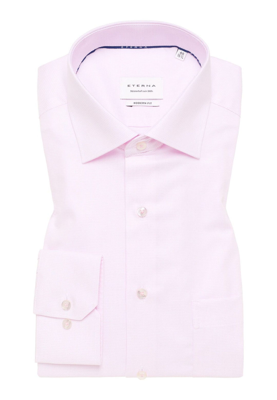 Image for ETERNA PINK REGULAR FIT SHIRT | Eterna | Morans Menswear