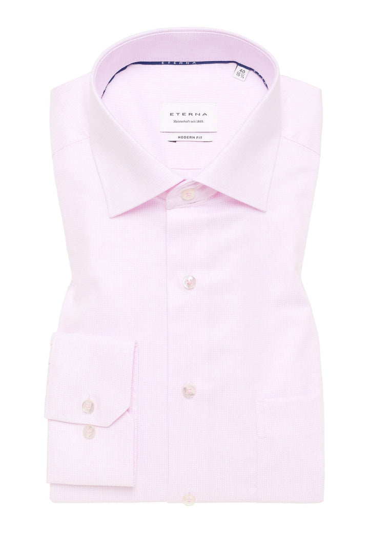 Image for ETERNA PINK REGULAR FIT SHIRT | Eterna | Morans Menswear