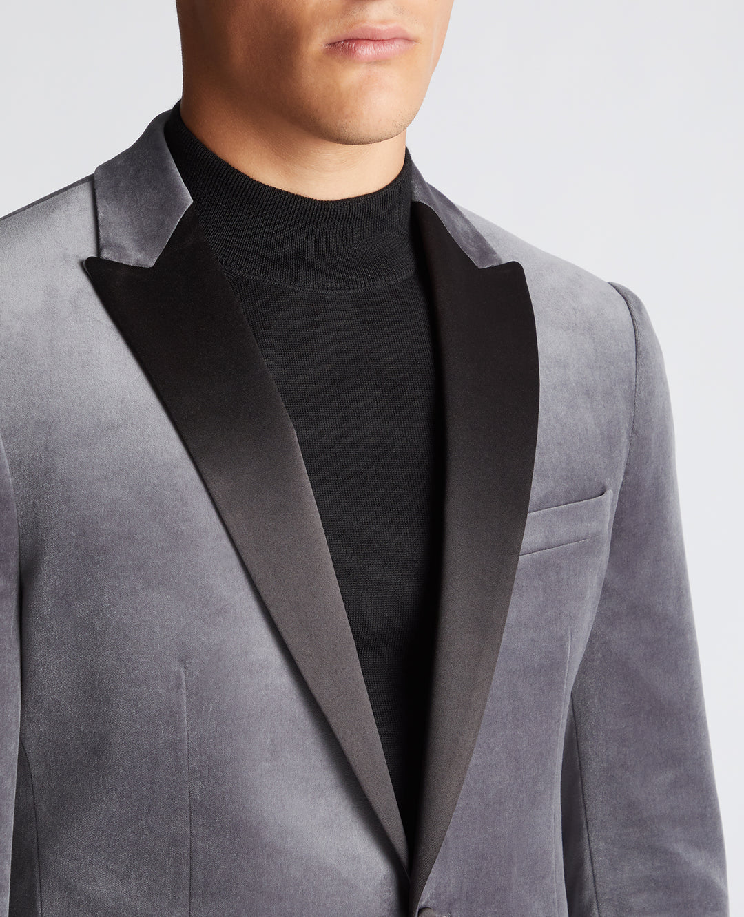 Image for REMUS GREY MONTI VELVET JACKET | Remus Uomo | Morans Menswear