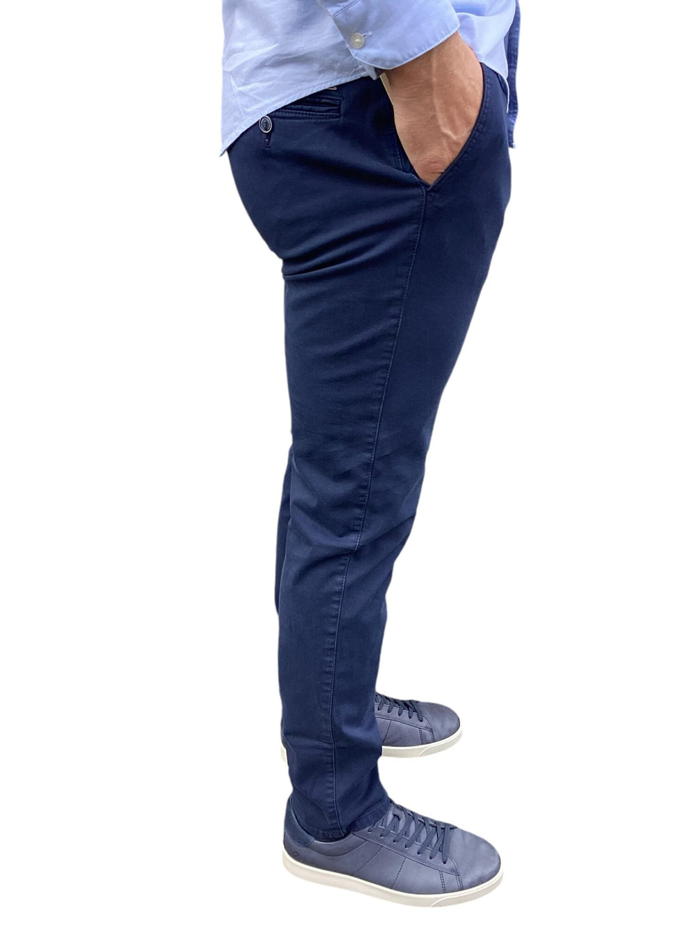 Image for NALA  STRETCH SLIM NAVY CHINO | Nala | Morans Menswear