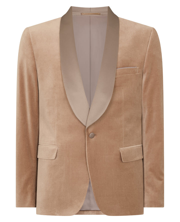 Image for REMUS VELVET BEIGE JACKET | Remus Uomo | Morans Menswear