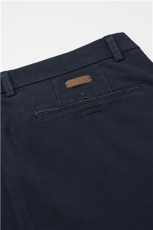 Image for BUGATTI NAVY STRETCH CHINO | Bugatti | Morans Menswear