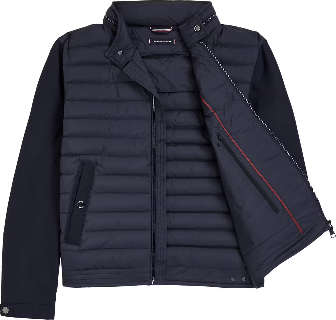 Image for TOMMY HILFIGER DC CAFE RACER HYBRID JACKET | Tommy Hilfiger | Morans Menswear