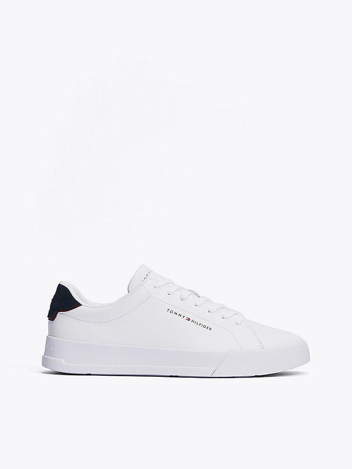 Image for TOMMY HILFIGER COURT DETAIL ES LEATHER TRAINERS | Tommy Hilfiger | Morans Menswear