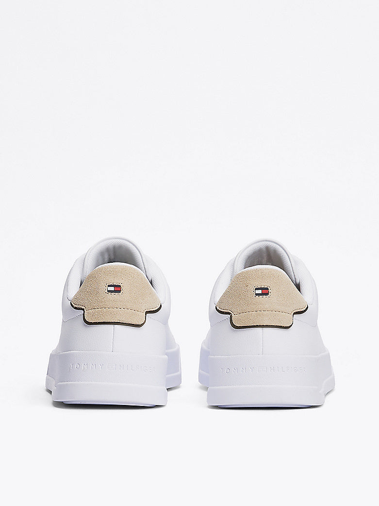 Image for TOMMY HILFIGER COURT DETAIL ES LEATHER TRAINERS | Tommy Hilfiger | Morans Menswear