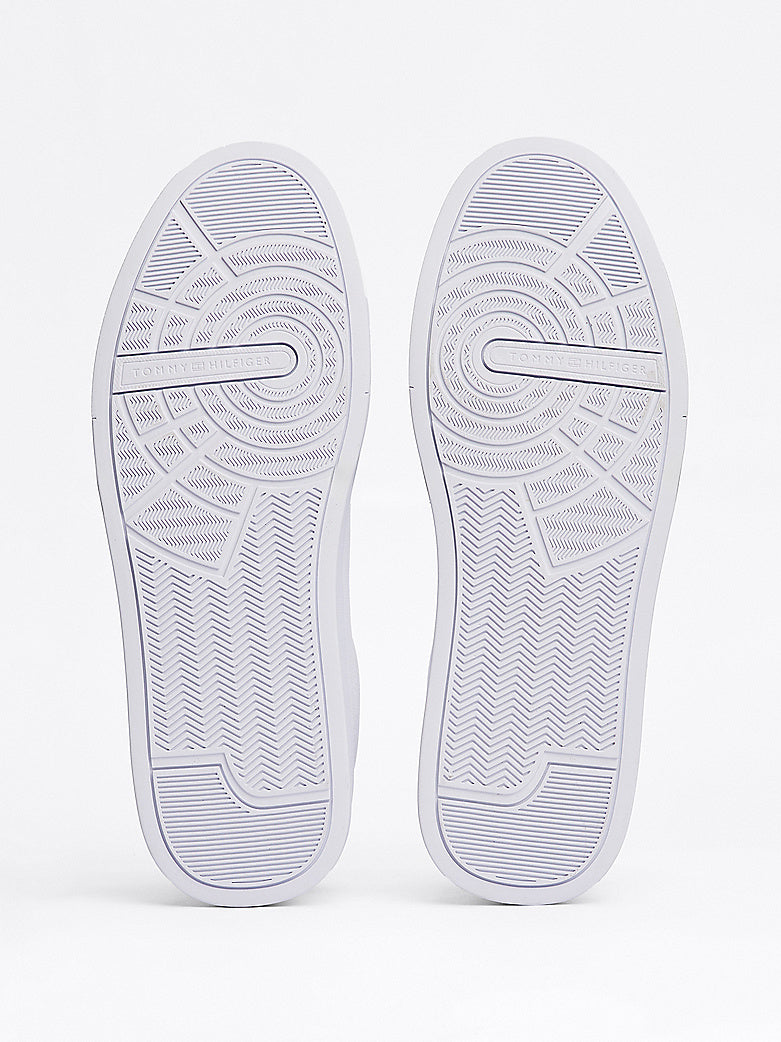 Image for TOMMY HILFIGER COURT DETAIL ES LEATHER TRAINERS | Tommy Hilfiger | Morans Menswear