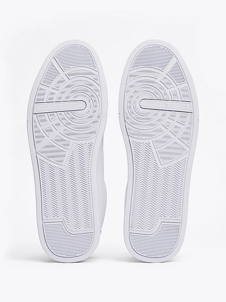 Image for TOMMY HILFIGER COURT DETAIL ES LEATHER TRAINERS | Tommy Hilfiger | Morans Menswear