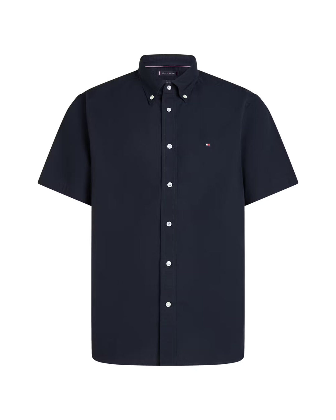 Image for TOMMY HILFIGER FLEX POPLIN SOL SHORT SLEEVE SHIRT | Tommy Hilfiger | Morans Menswear