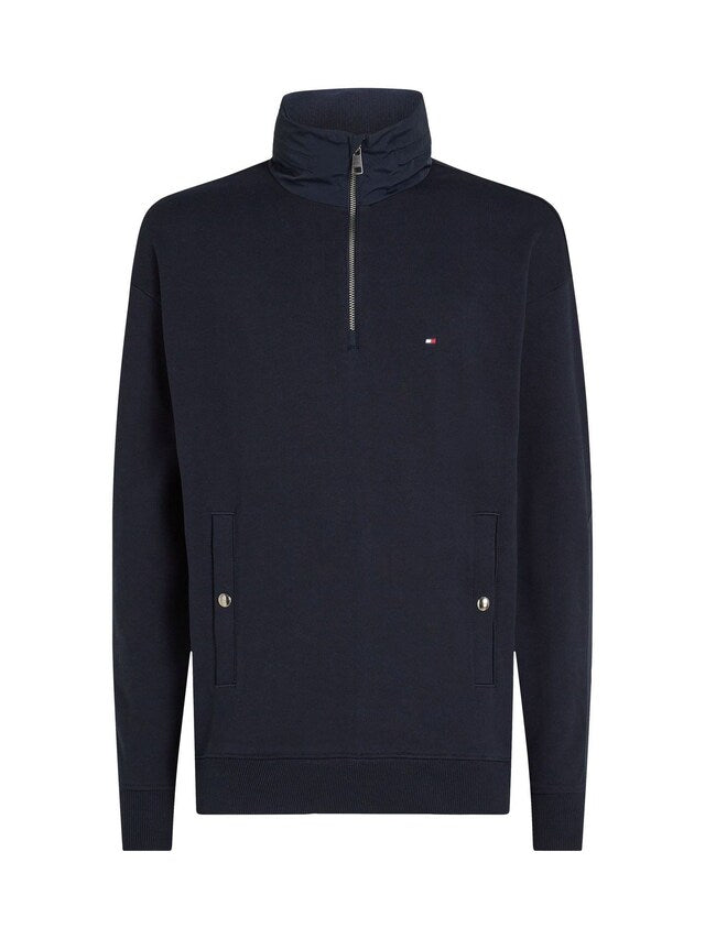 Image for TOMMY HILFIGER INTECHNO STAND SWEATSHIRT | Tommy Hilfiger | Morans Menswear