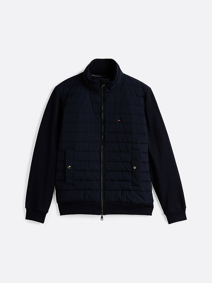 Image for TOMMY HILFIGER MIX MEDIA STAND JACKET | Tommy Hilfiger | Morans Menswear