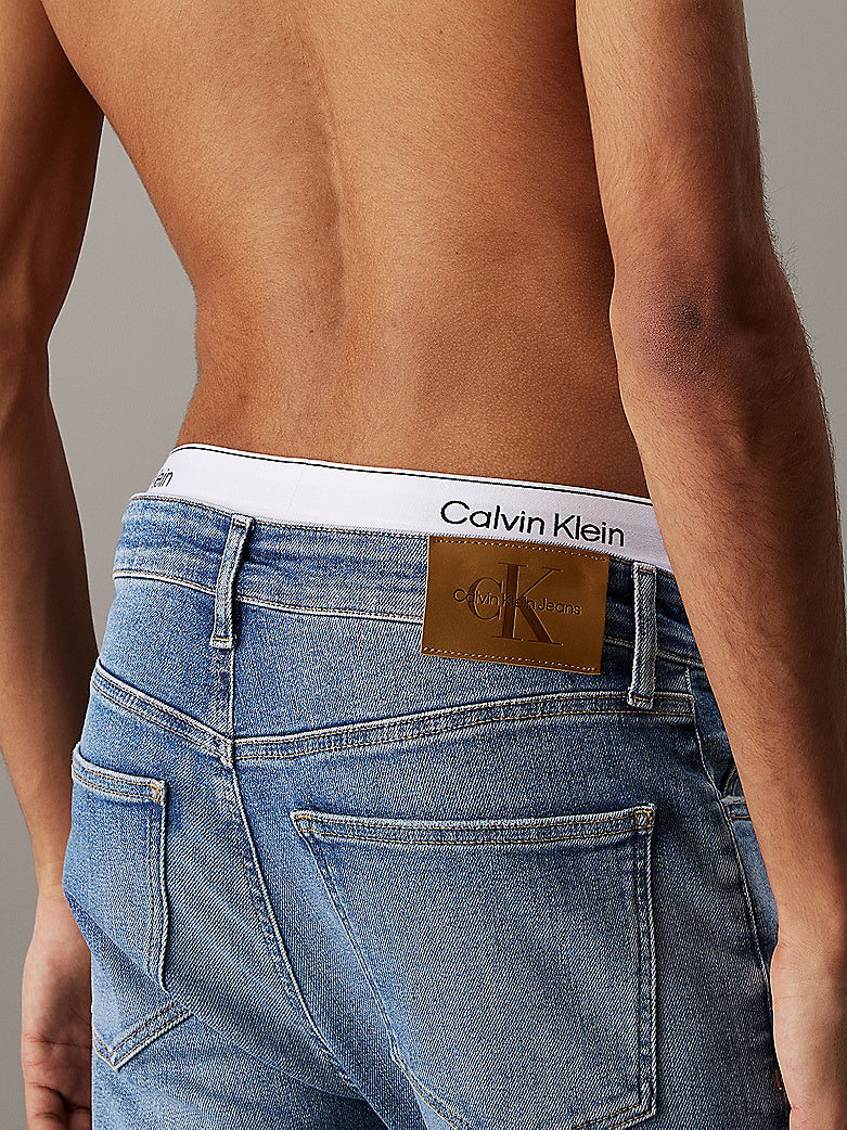 Image for CALVIN KLEIN SKINNY LIGHT DENIMS | Calvin Klein | Morans Menswear