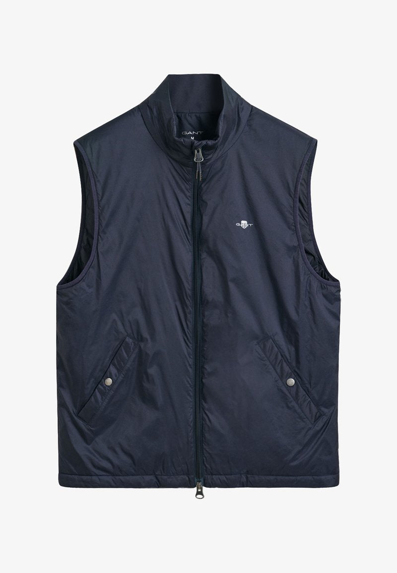Image for GANT LIGHT INSULATED NAVY VEST | GANT | Morans Menswear