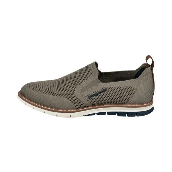 Image for BUGATTI SANDMAN TAUPE SHOE SLIP ON SHOES | BUGATTI FOOTWEAR | Morans Menswear