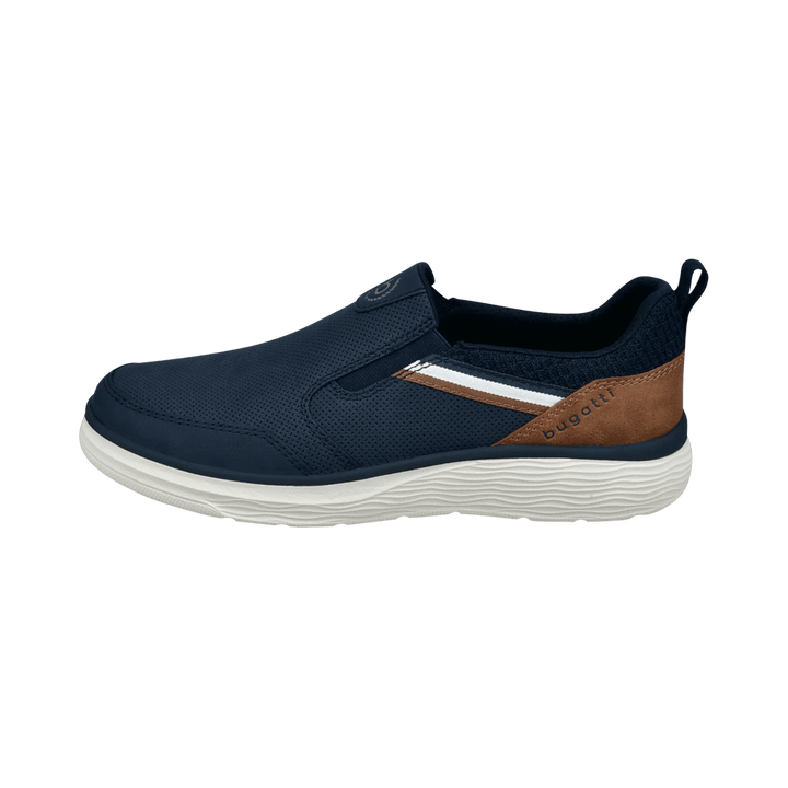 Image for BUGATTI ASTRA DARK BLUE SHOE | BUGATTI FOOTWEAR | Morans Menswear
