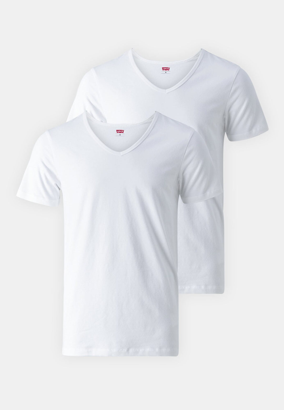 Image for LEVIS 2PK WHITE V NECK T SHIRT | Levis Underwear | Morans Menswear