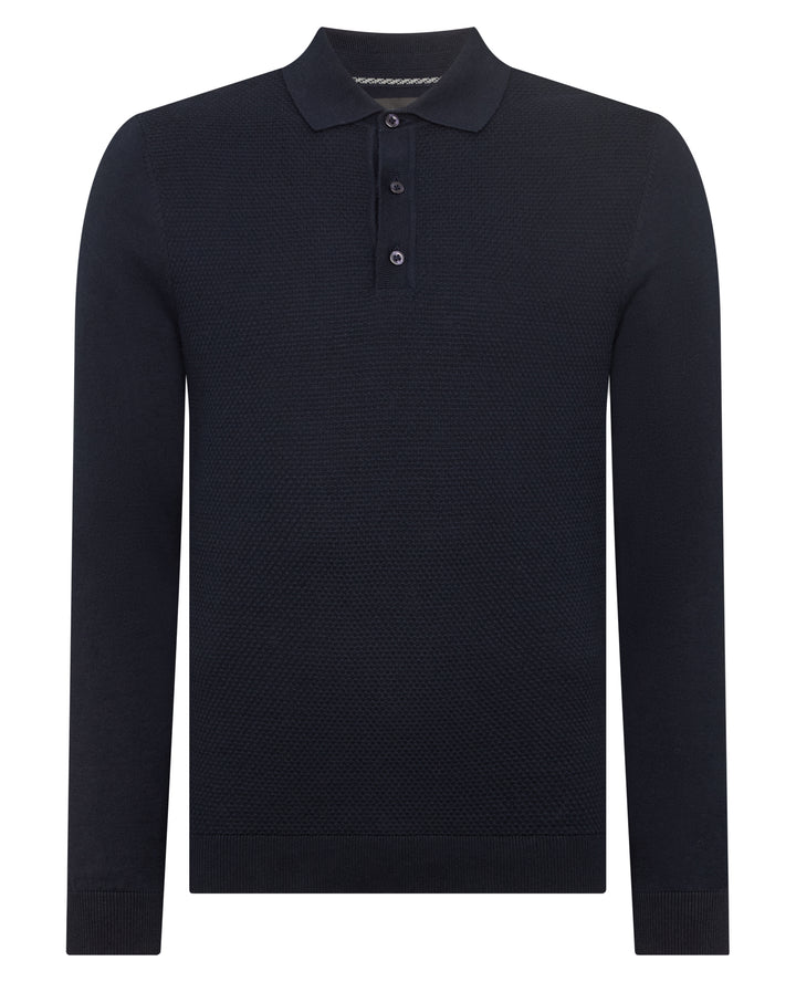 Image for REMUS COLLAT BOTTON SWEATER | Remus Uomo | Morans Menswear