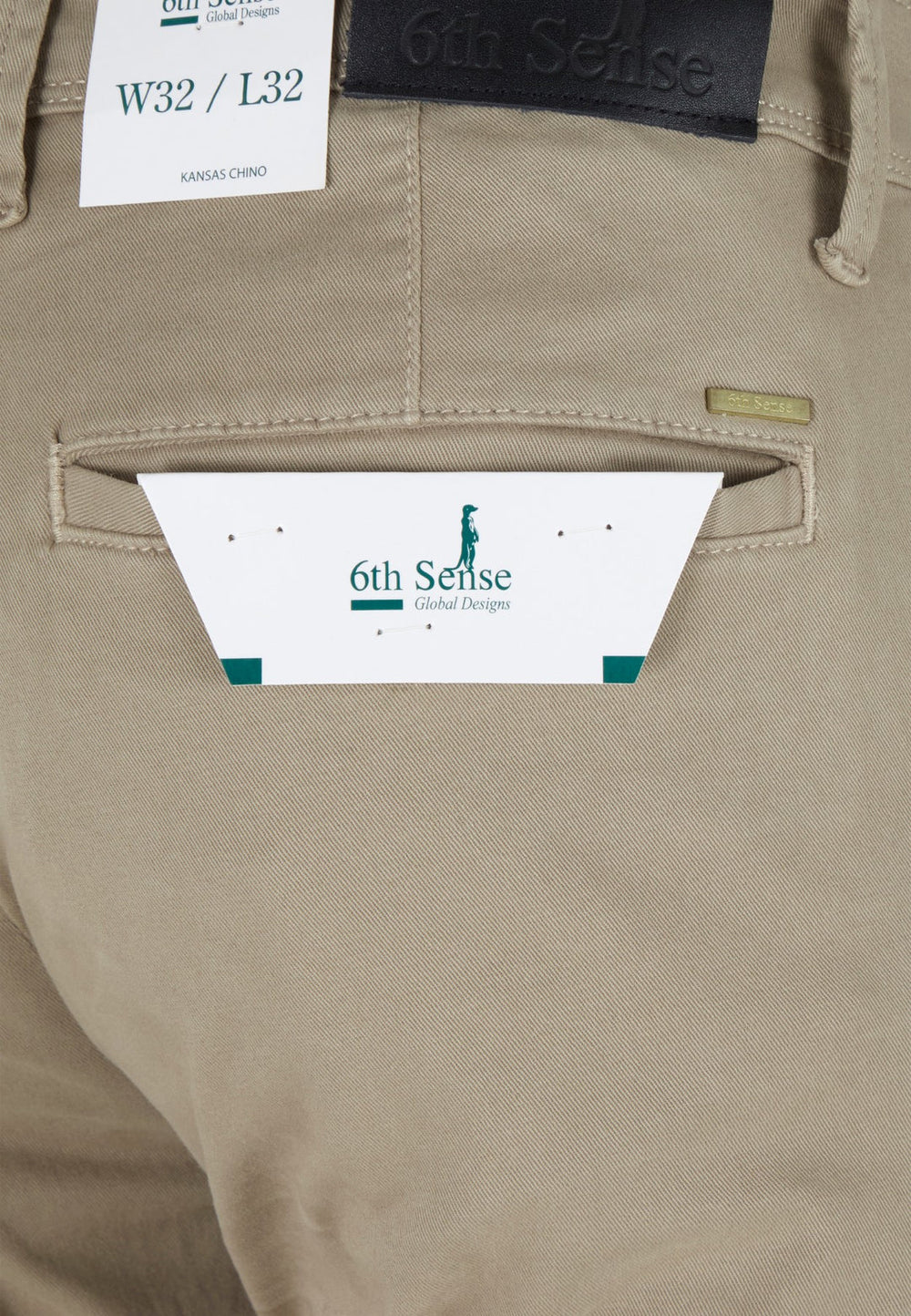 Image for 6TH SENSE KASNSAS KHAKI CHINO | 6th Sense | Morans Menswear