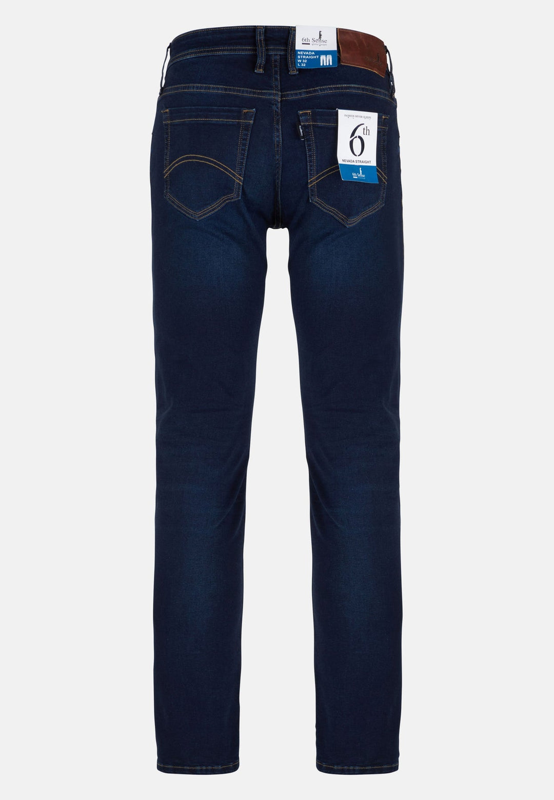 Image for 6TH SENSE NEVADA BLUE BLACK JEANS |  | Morans Menswear