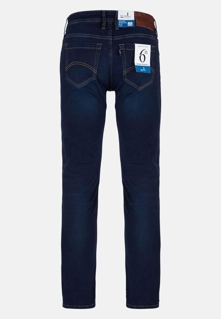 Image for 6TH SENSE NEVADA BLUE BLACK JEANS |  | Morans Menswear