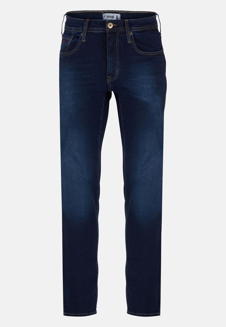 Image for 6TH SENSE NEVADA BLUE BLACK JEANS |  | Morans Menswear