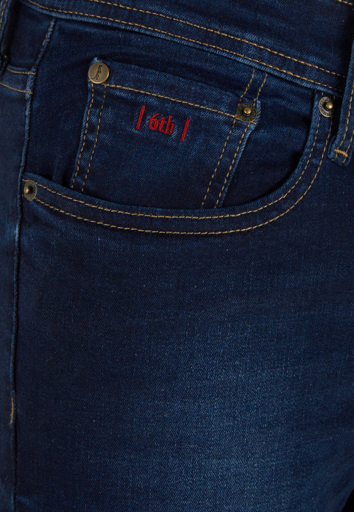 Image for 6TH SENSE NEVADA BLUE BLACK JEANS |  | Morans Menswear