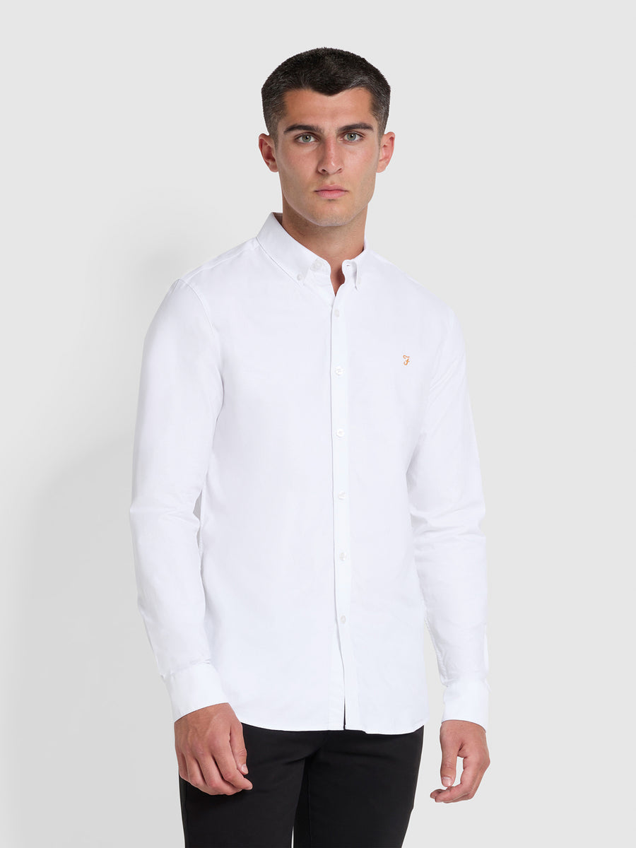 Image for FARAH BREWER WHITE SHIRT | Farah | Morans Menswear