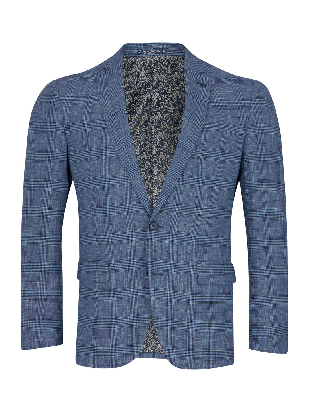 Image for DG DAMON BLUE PRINT BLAZER | DG | Morans Menswear