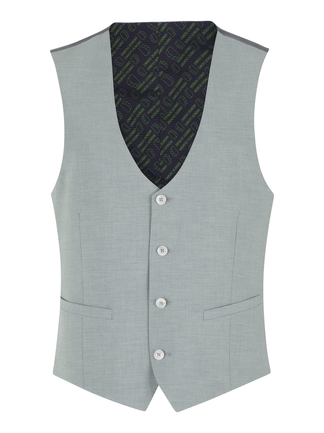 Image for REMUS GREEN WAISTCOAT | Remus Uomo | Morans Menswear