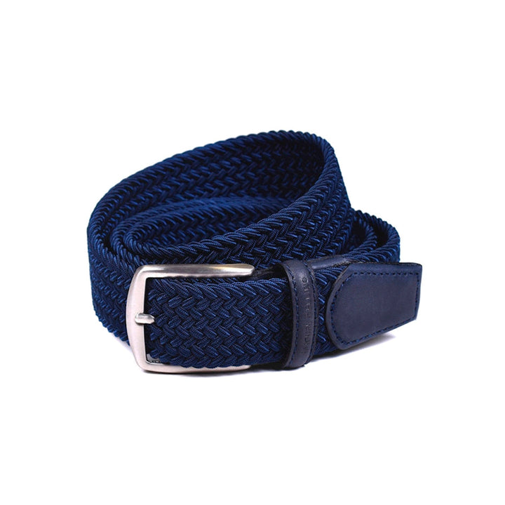 Image for MIGUEL BELLIDO NAVY STRETCH BELT | Miguel Bellido | Morans Menswear