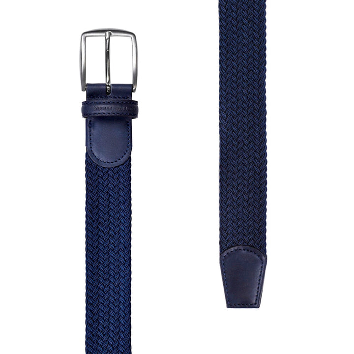 Image for MIGUEL BELLIDO NAVY STRETCH BELT | Miguel Bellido | Morans Menswear