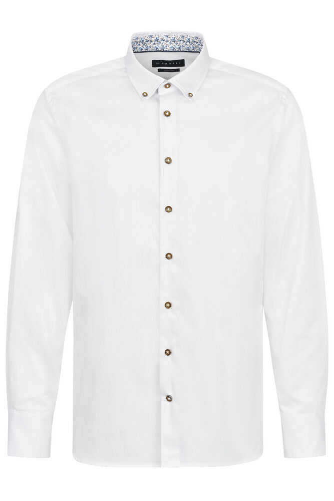 Image for BUGATTI WHITE  SHIRT | Bugatti | Morans Menswear