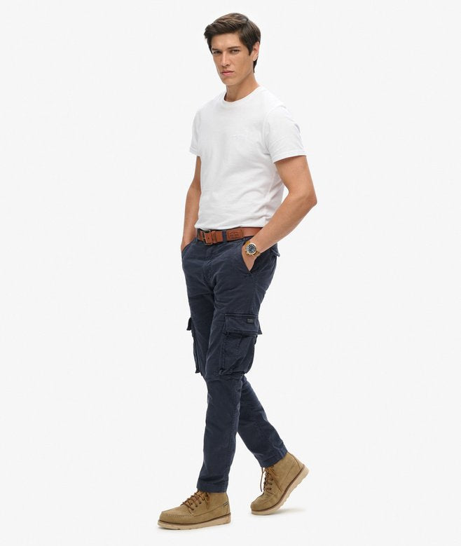 Image for SUPERDRY CORE CARGO NAVY PANTS | Superdry | Morans Menswear
