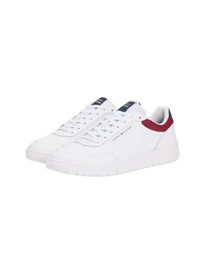 Image for TOMMY HILFIGER BASKET CORE LEATHER TRAINERS | Tommy Hilfiger|Tommy Hilfiger FOOTWEAR | Morans Menswear